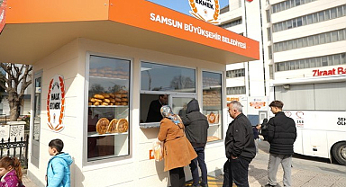 Büyükşehir’in Samsun Halk Ekmek Noktaları Hizmete Başladı!