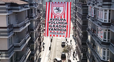 İlkadım'dan Samsunspor'a Avrupa Yolunda Bayraklı Destek!