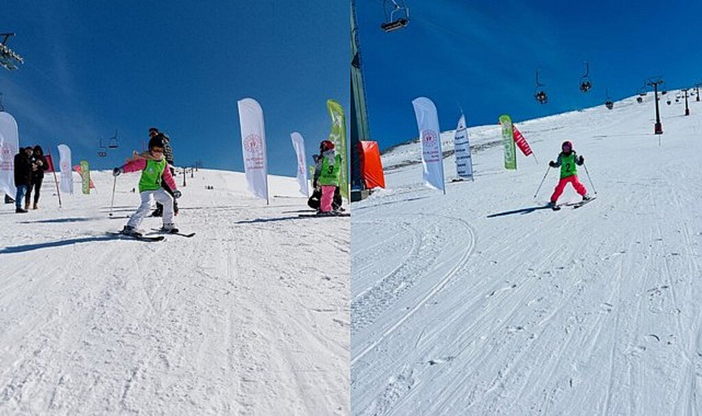 Okul Sporları Kayak Alp Disiplini Yarışması Tamamlandı!