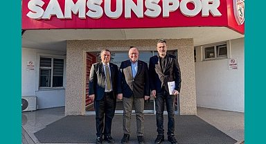 Rektör Mahmut Aydın’dan Samsunspor'a Ziyaret!