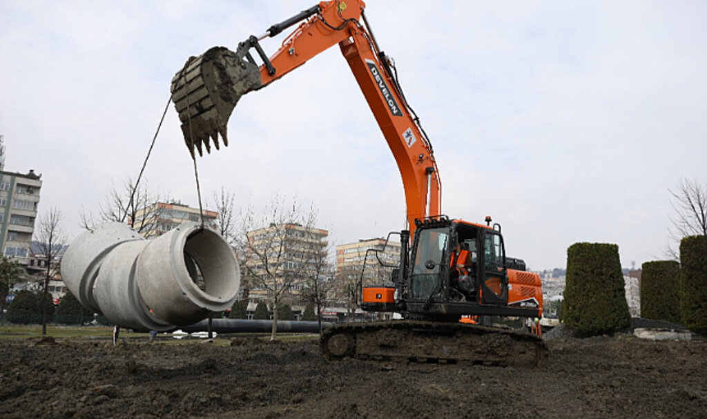 Samsun'da Yağmur Suyu Hattı Projeleriyle Altyapıya Dev Yatırım!