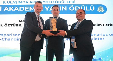 Akıllı Ulaşım Sistemleri Alanında Metin Mutlu Aydın'a Yılın En İyi Akademik Yayın Ödülü!