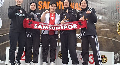 Bilek Güreşi Türkiye Şampiyonası'nda Samsunlu Sporculardan Büyük Başarı!