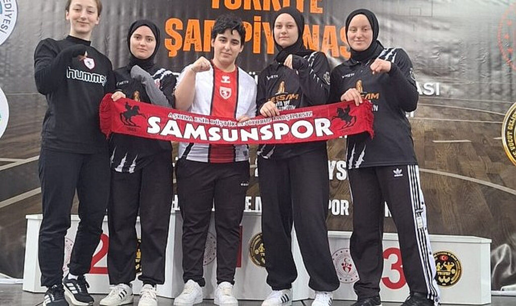 Bilek Güreşi Türkiye Şampiyonası'nda Samsunlu Sporculardan Büyük Başarı!