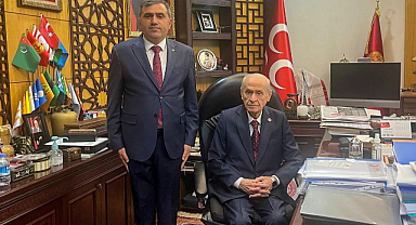 MHP Samsun İl Başkanı Burhan Mucur'dan Anlamlı Ziyaret! 'Lider Tektir, Adı Devlet'!
