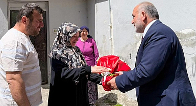 Başkan İbrahim Sandıkçı'dan Şehit Annelerine Ziyaret!