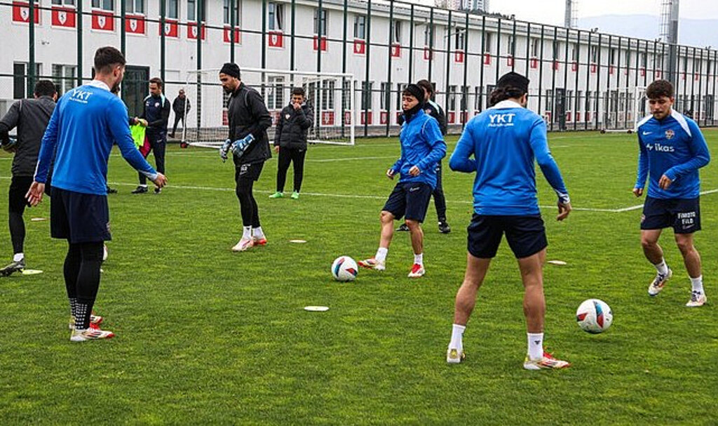 Eyüpspor, Samsunspor Akademi Tesislerinde Çalıştı!