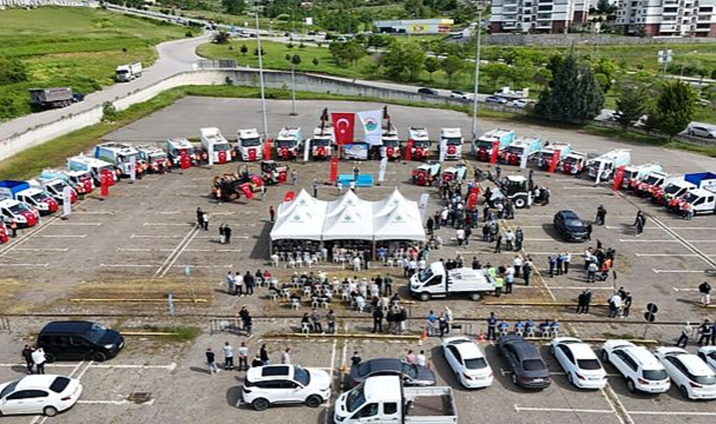 İlkadım'da 40 Yeni Araç Hizmete Başladı