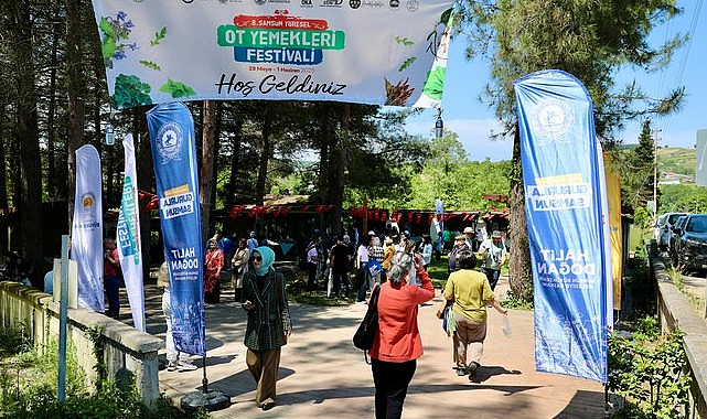 Ot Yemekleri Festivali Samsun’da Başladı!
