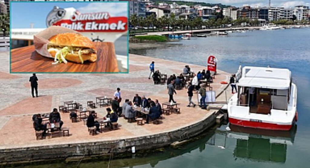 Samsun Büyükşehir’in Teknesinde Uygun Fiyata Balık Ekmek!