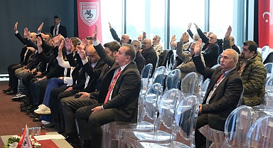 Samsunspor’da Seçimsiz Olağanüstü Genel Kurul Yapıldı! VİDEOLU