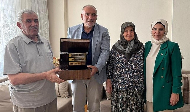 Başkan İbrahim Sandıkçı'dan Canikli Hacılara Anlamlı Ziyaret!