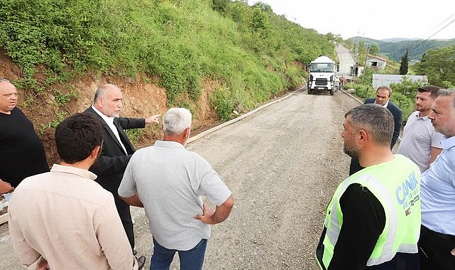 Canik Belediyesi’nden Kırsalda Ulaşım Hamlesi!
