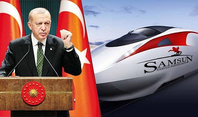 Cumhurbaşkanı Erdoğan’dan Ankara - Samsun Hızlı Tren Açıklaması!
