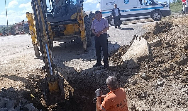 Havza Belediye Başkanı Murat İkiz, Yenimescit Mahallesi'nde Doğalgaz Çalışmalarını İnceledi!