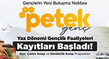 Petek Genç Gezi Ve Kamp Programları Başvuruları Başladı!
