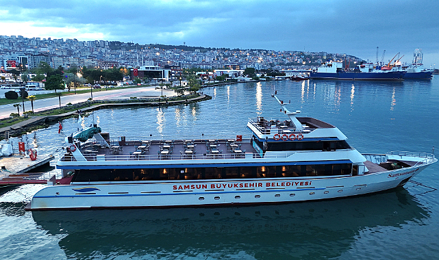 Samsun'da Gemi Turlarına Yoğun Talep!