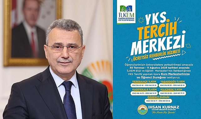 Başkan İhsan Kurnaz, 'Hayalini Kurduğun Üniversite İçin İlkadım Yanında'!