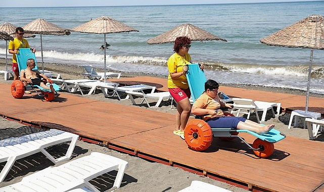 Engelsiz Plaj Ve Engelsiz Kafe Samsun’da Hizmete Açıldı!