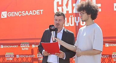 Genç Saadet Samsun’dan ‘Mazlumlar İçin Ayağa Kalk, Gazze Ölüyor’ Çağrısı!