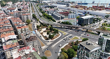 Gençlik Parkı Kavşağına Büyükşehir’den Başarılı Dokunuş!