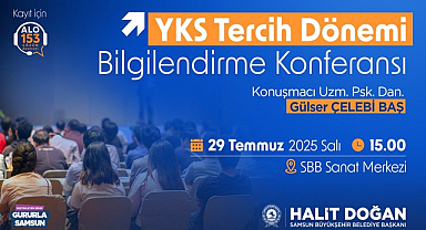 Samsun Büyükşehir’den YKS Bilgilendirme Konferansı!