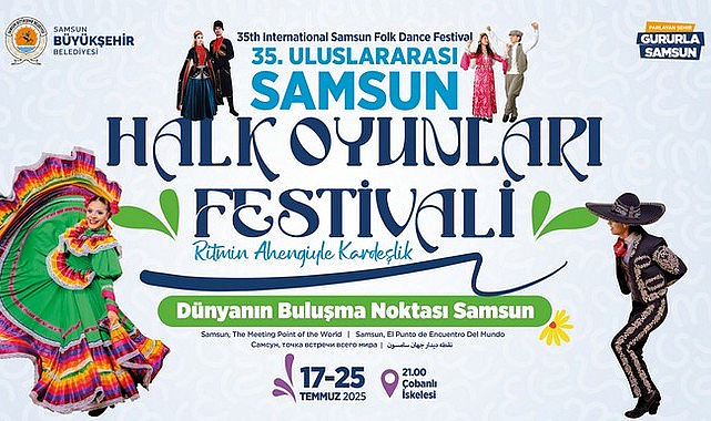 Samsun’da Halk Oyunları Rüzgârı Esecek!