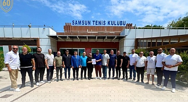 Samsunspor’dan Samsun Tenis Kulübüne Ziyaret!