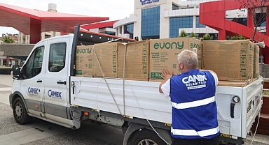 Canik Belediyesi'nden 100 Bin Maske Hibe!