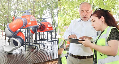 Canik Belediyesi’nden Havacılık Konseptli Yeni Park!