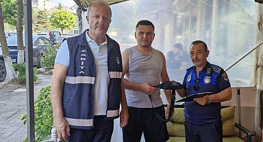 İlkadım Zabıtasından Örnek Davranış!
