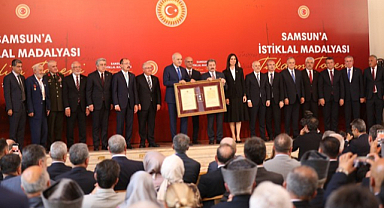 Samsun, 101 Yıl Sonra İstiklal Madalyasına Kavuştu!