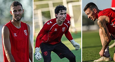 Samsunspor’un 3 Yeni Transferi Takımla Çalıştı!