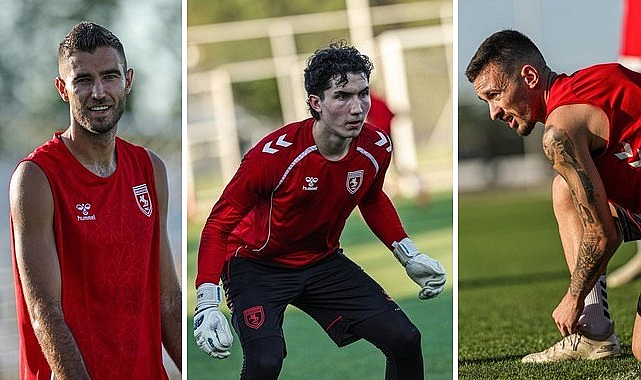 Samsunspor’un 3 Yeni Transferi Takımla Çalıştı!