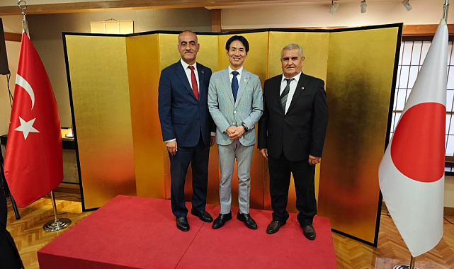 Yakakent Belediye Başkanı Şerafettin Aydoğdu, Japonya Kushimoto Belediye Başkanı ile Bir Araya Geldi!