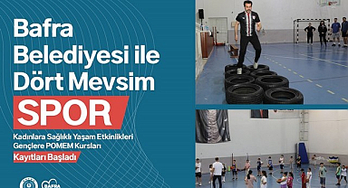 Bafra Belediyesi İle Dört Mevsim Spor!