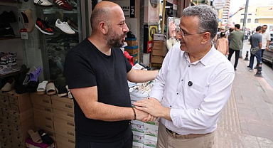 Başkan İhsan Kurnaz Esnaf Ziyaretlerini Sürdürüyor!