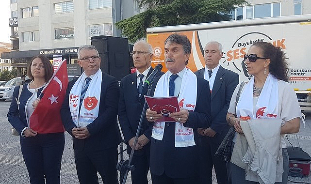 Emekli Astsubaylar Samsun’da Basın Açıklaması Yaptı! VİDEOLU