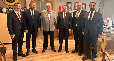 MHP Samsun Heyetinden Başkan Bahçeli'ye Ziyaret! 