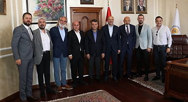 Samsun Çarşambalılar Vakfı’ndan Başkan Doğan’a Ziyaret!