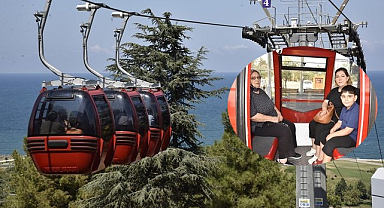 Samsun'da Amisos Teleferik Hattı’na Yoğun İlgi!