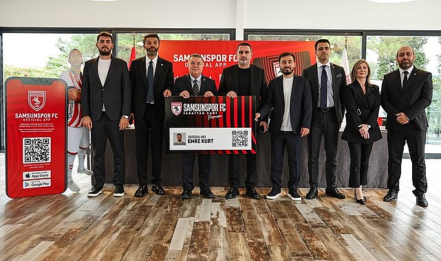 Samsunspor Mobil Uygulama ve Taraftar Kart Tanıtıldı!