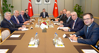 TOBB Heyeti, İş Dünyasının Taleplerini Yılmaz ve Şimşek'e İletti! 