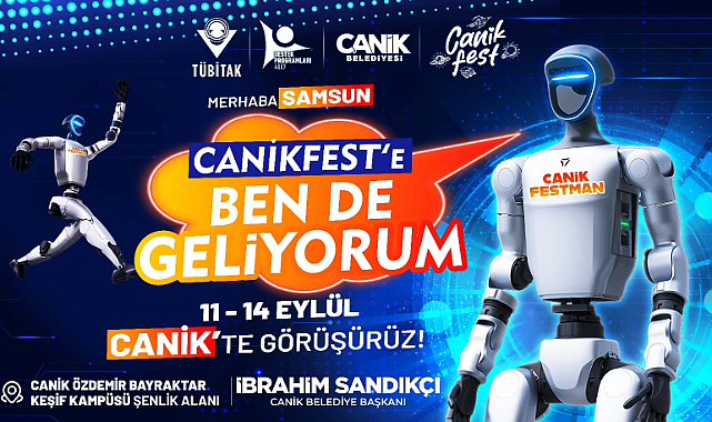 Türkiye'nin En Büyük Yapay Zekâ Festivali Canik'te Başlıyor!