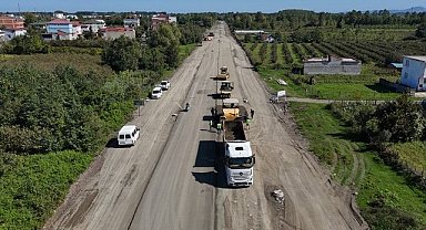 Büyükşehir Belediyesi Terme Yeni Bulvar Yolunda Çalışmalarını Sürdürüyor!