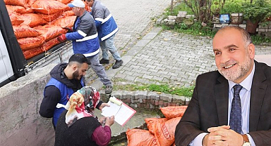 Canik Belediyesi'nden Isınma Desteği!