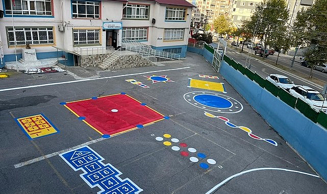 Okul Bahçeleri Büyükşehir İle Güzelleşiyor!