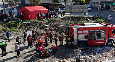 Samsun Büyükşehir’den Nefes Kesen Deprem Tatbikatı!