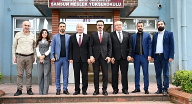 Samsun SMMMO’dan OMÜ Samsun Meslek Yüksekokulu’na Hayırlı Olsun Ziyareti!