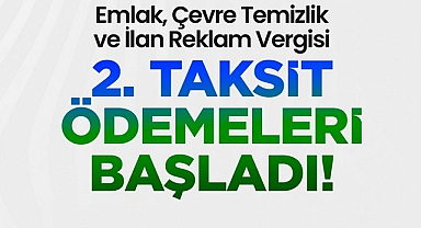 Canik'te Vergi Ödemeleri Başladı!